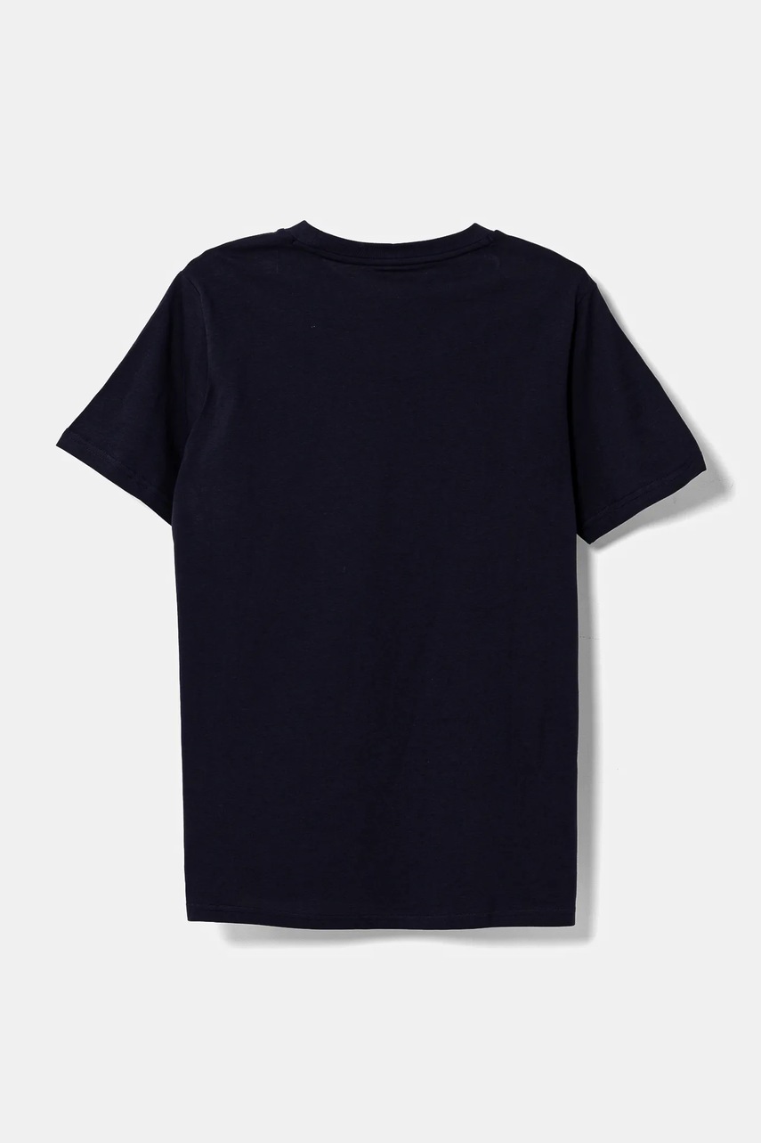 Хлопковая футболка Puma ESS LOGO LAB Tee цвет синий с принтом 685791 Хлопковая футболка Puma ESS LOGO LAB Tee цвет синий с принтом 685791