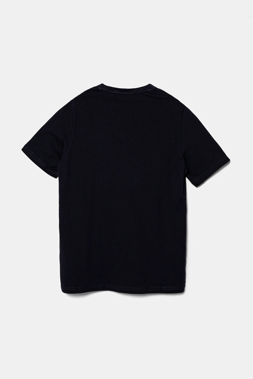 Детская хлопковая футболка Puma CLASS Graphic Tee цвет синий с принтом 685814