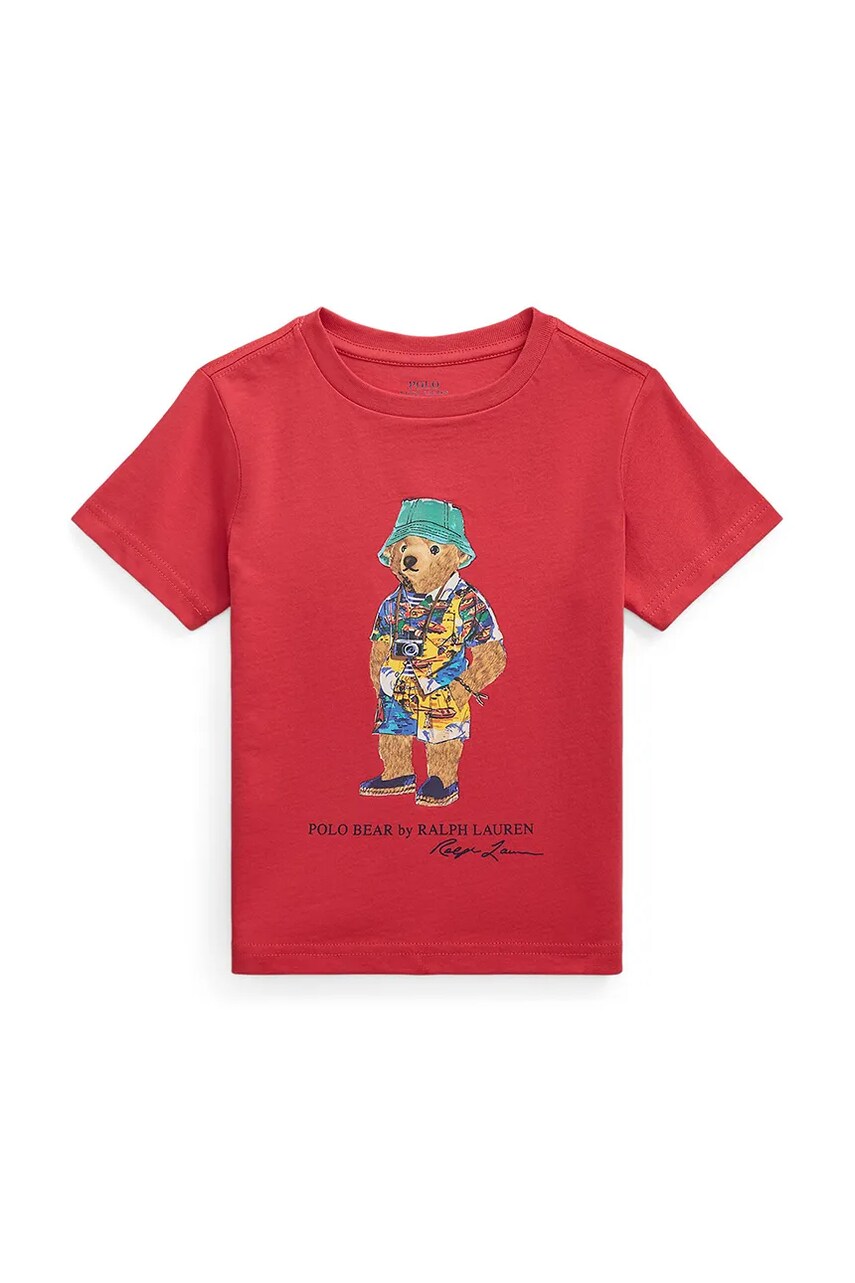 Levně Tričko Polo Ralph Lauren červená barva, 322973122005