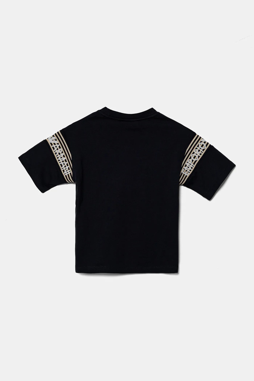 Детская футболка Emporio Armani цвет синий с аппликацией EB000121 AF13306