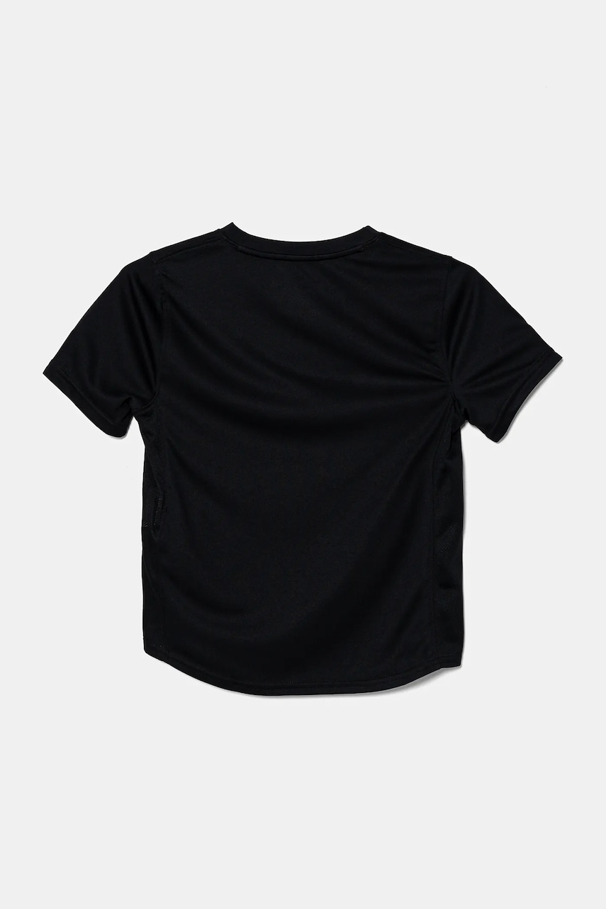 Дитяча футболка Under Armour Challenger Train SS колір чорний з принтом 1379704 Дитяча футболка Under Armour Challenger Train SS колір чорний з принтом 1379704