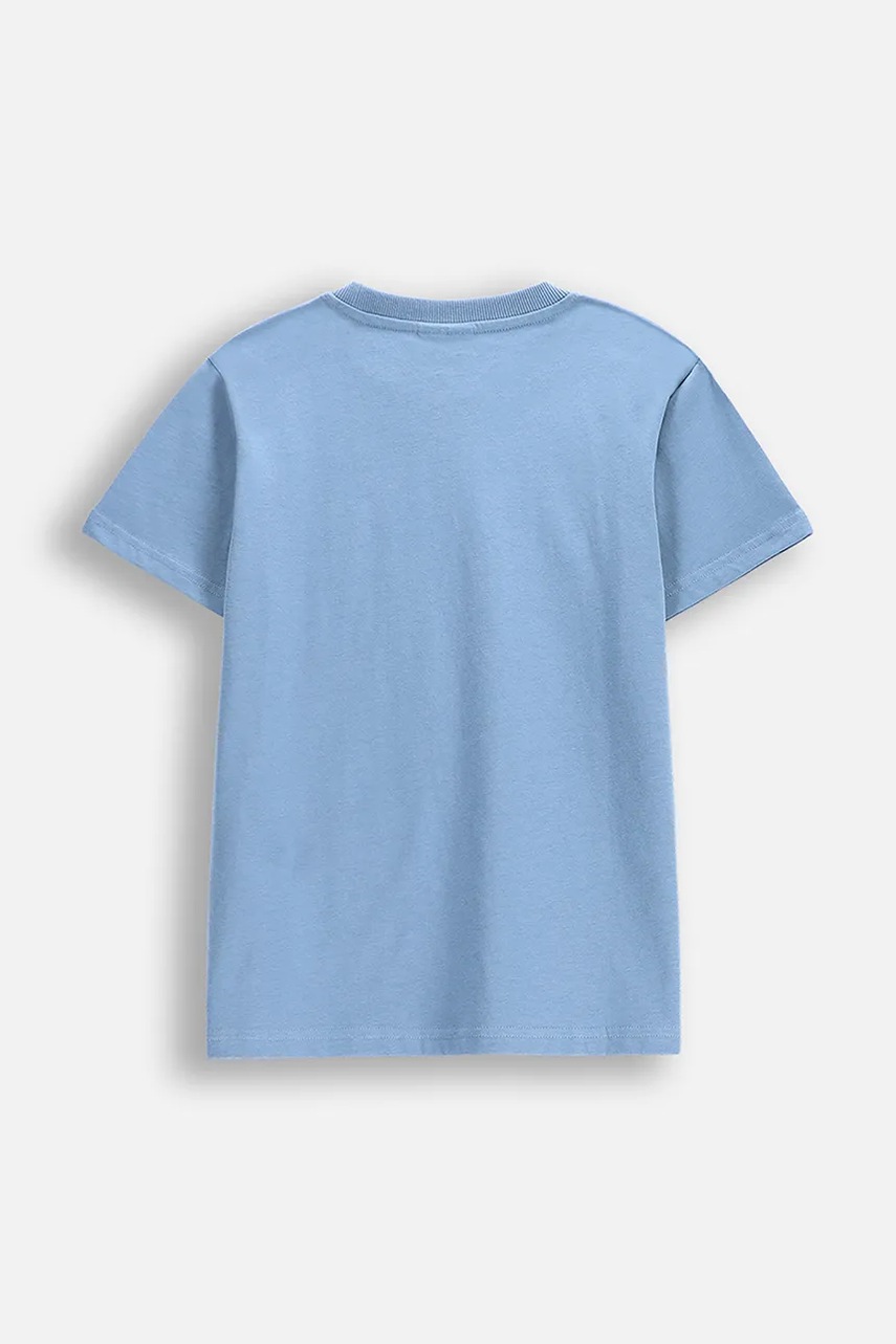 Детская хлопковая футболка Coccodrillo с принтом EVERYDAY BOY