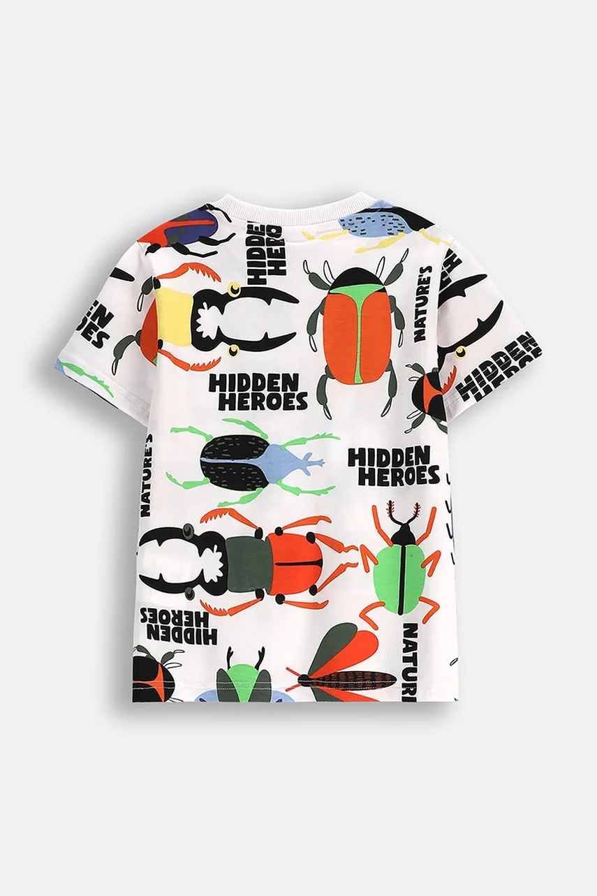 Детская футболка Coccodrillo цвет белый с принтом SAGE TIME BOY KIDS Детская футболка Coccodrillo цвет белый с принтом SAGE TIME BOY KIDS