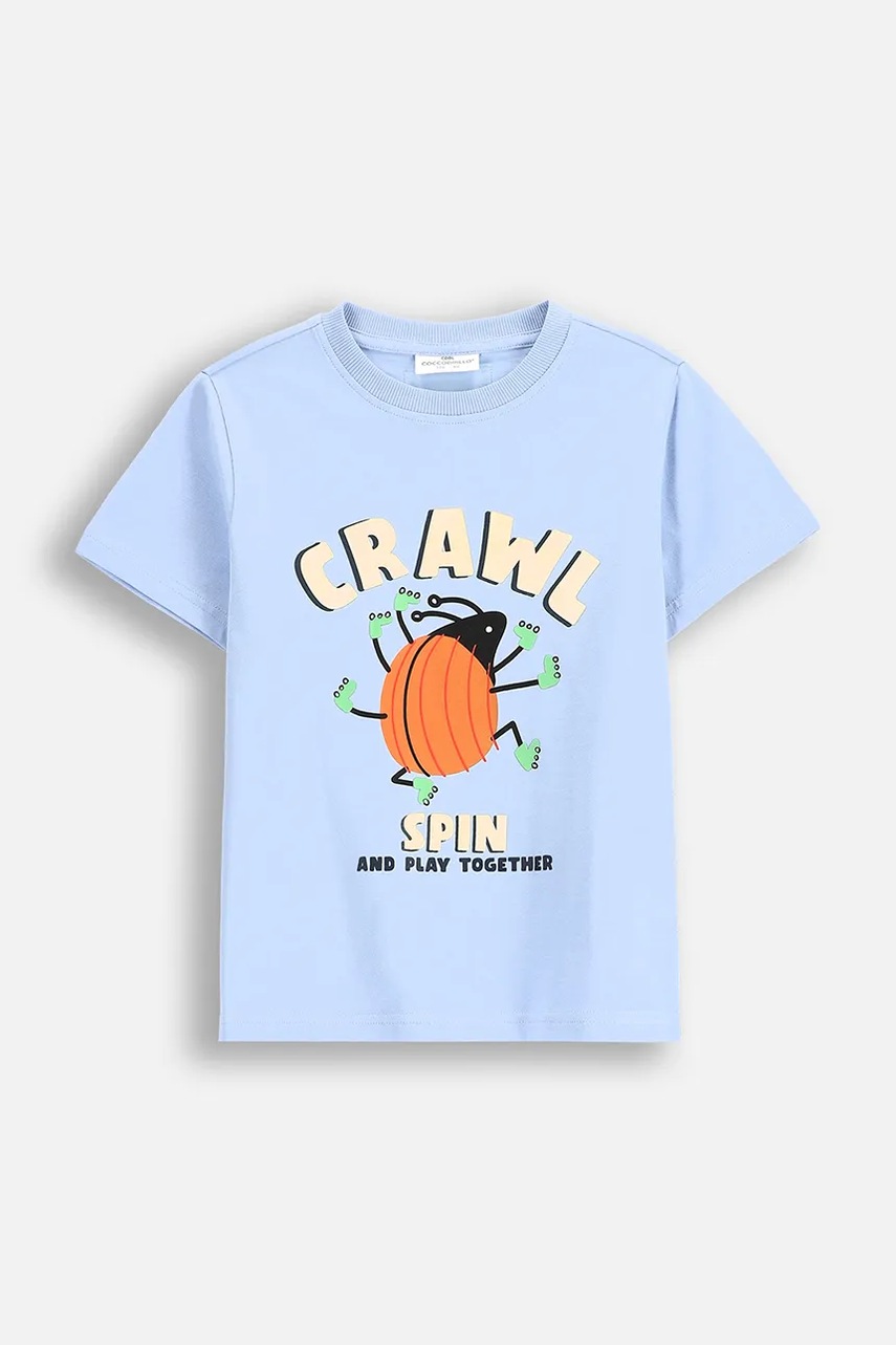 Детская футболка Coccodrillo с принтом SAGE TIME BOY KIDS