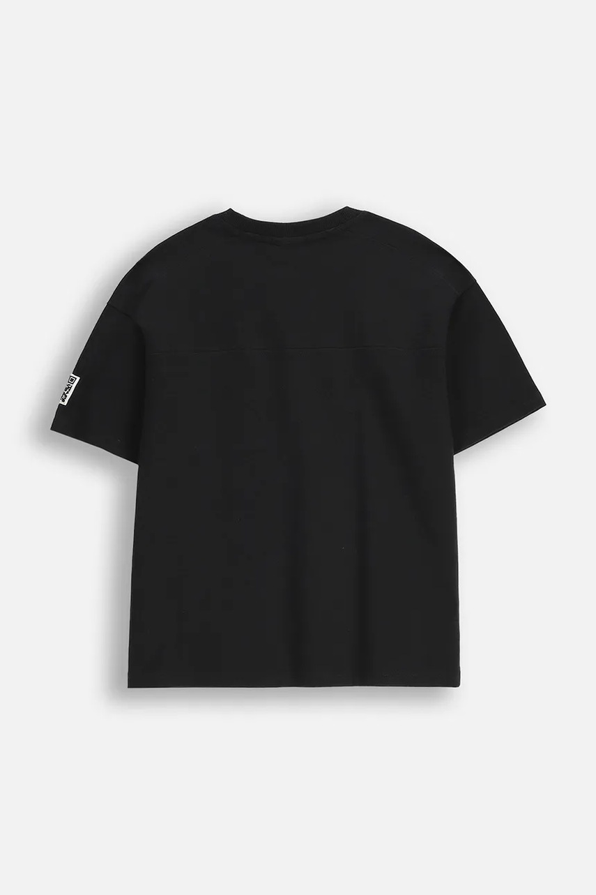 Детская хлопковая футболка Coccodrillo цвет чёрный с принтом GAMER BOY JUNIOR в Ровном Детская хлопковая футболка Coccodrillo цвет чёрный с принтом GAMER BOY JUNIOR в Ровном