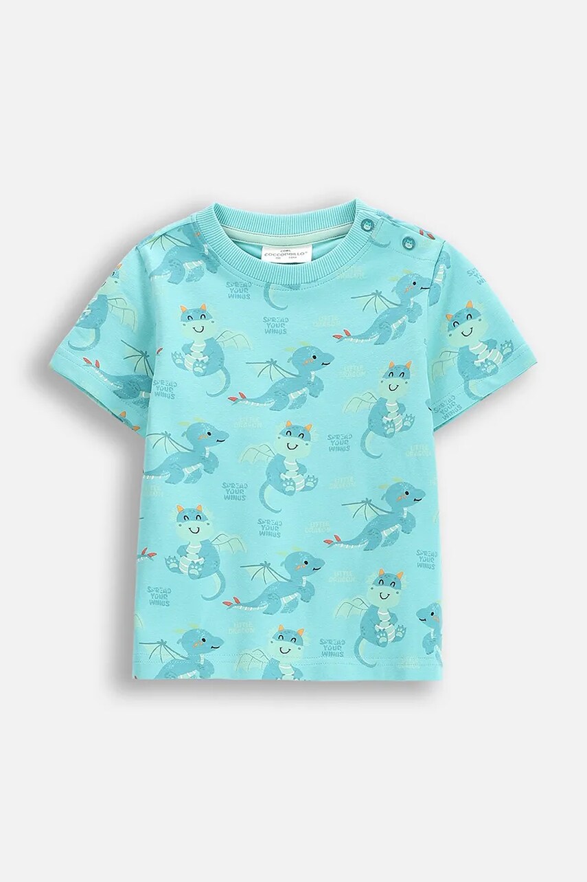 Coccodrillo tricou culoarea turcoaz, DRAGONS BOY NEWBORN