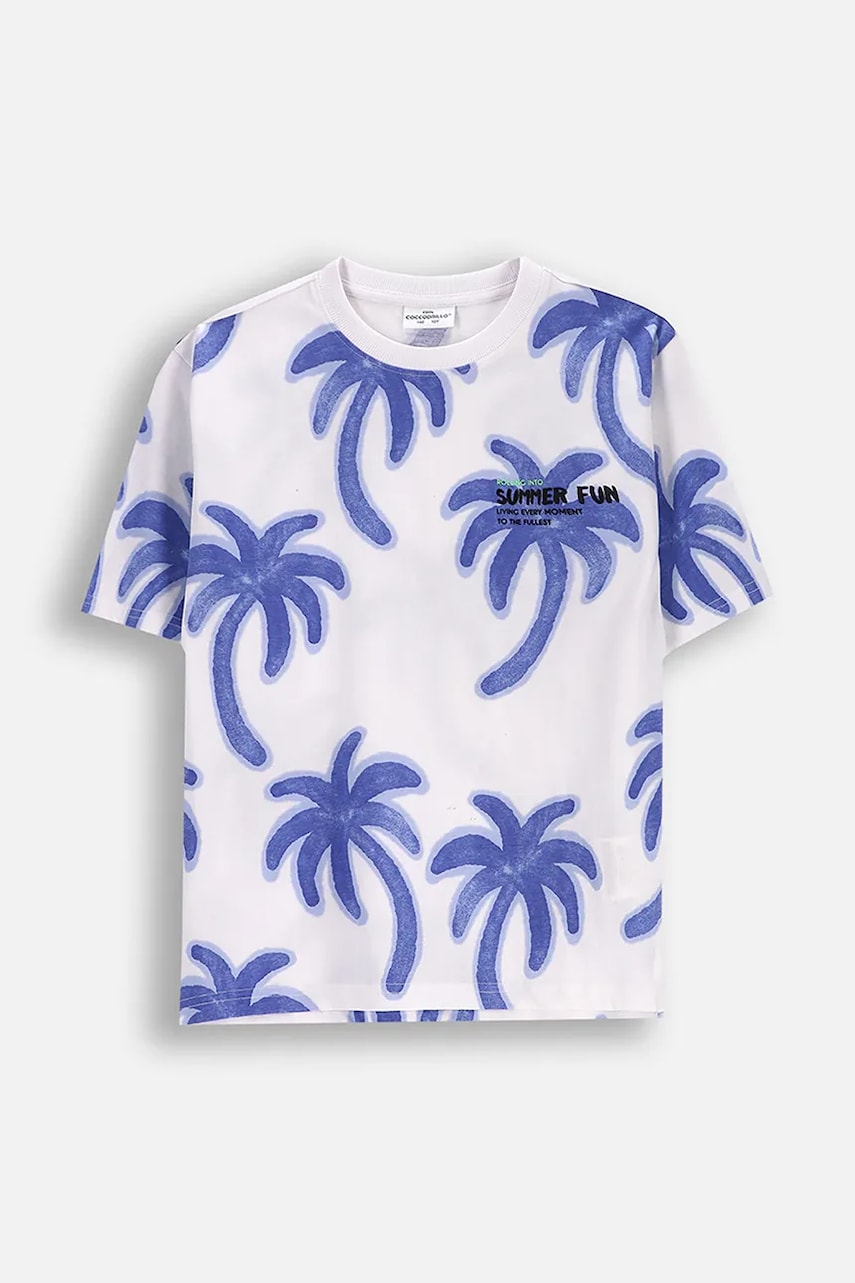 Coccodrillo tricou culoarea alb, IN THE SUN BOY JUNIOR