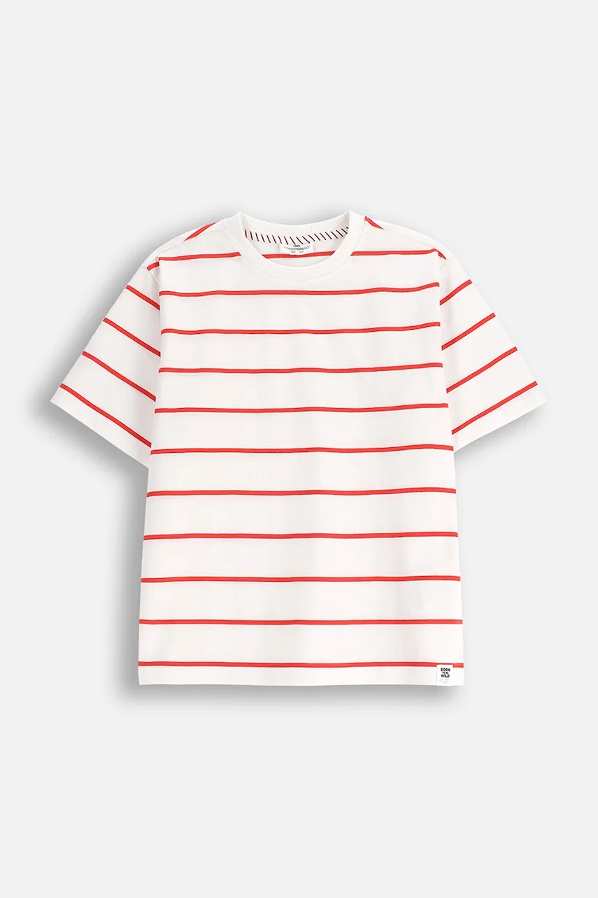 Coccodrillo tricou de bumbac pentru copii culoarea rosu, cu imprimeu, EVERYDAY BOY