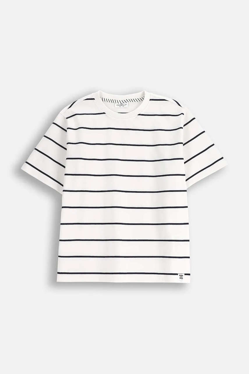 Coccodrillo tricou de bumbac pentru copii culoarea bleumarin, cu imprimeu, EVERYDAY BOY