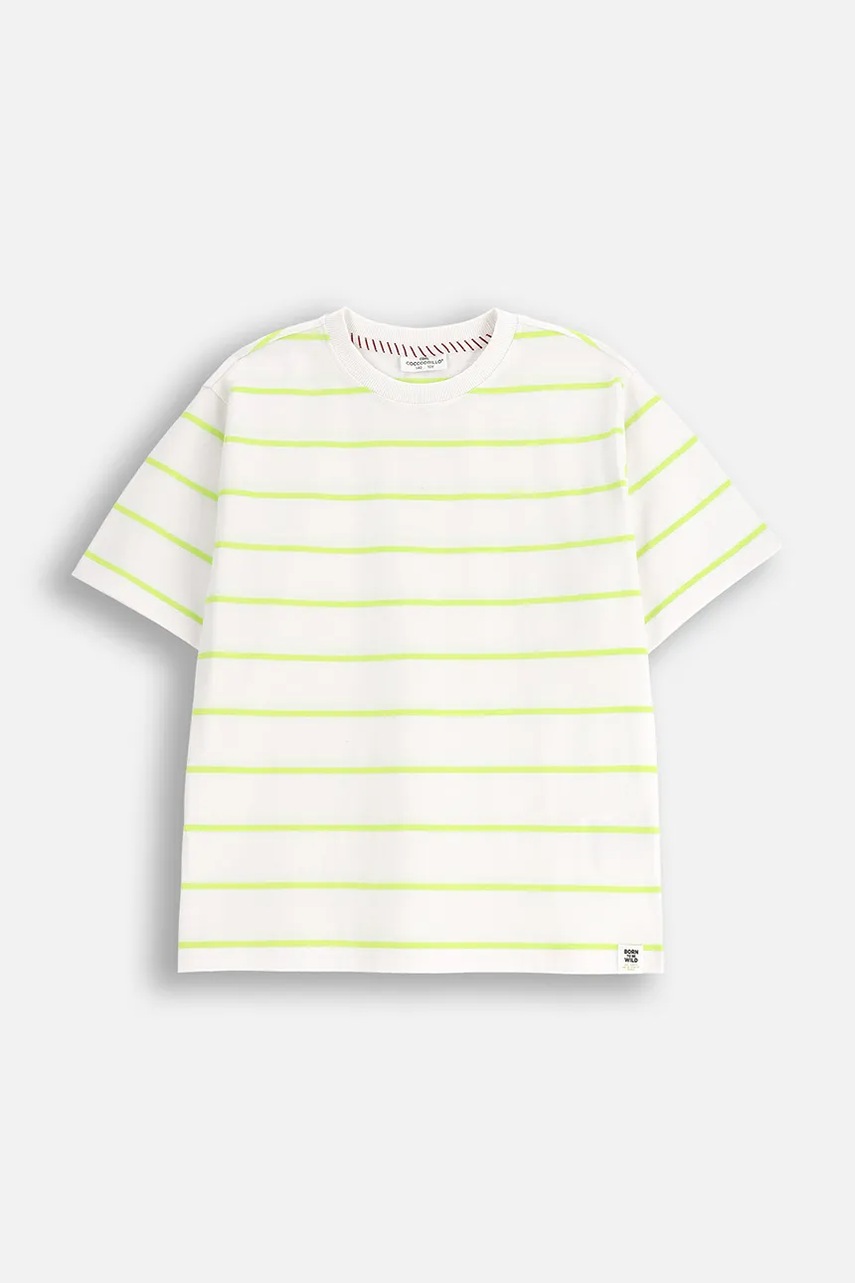 Coccodrillo tricou de bumbac pentru copii culoarea verde, cu imprimeu, EVERYDAY BOY