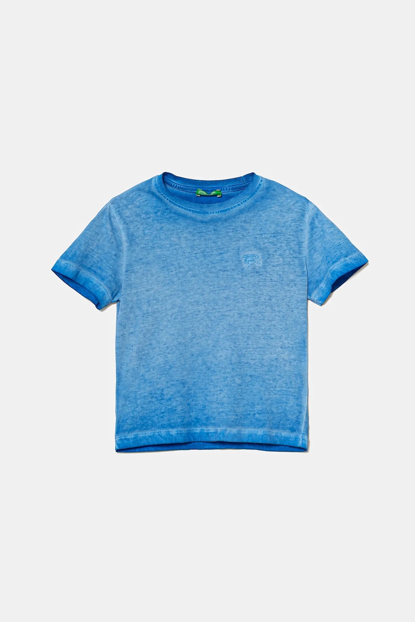 United Colors of Benetton tricou de bumbac pentru copii uni, 3085G10JP
