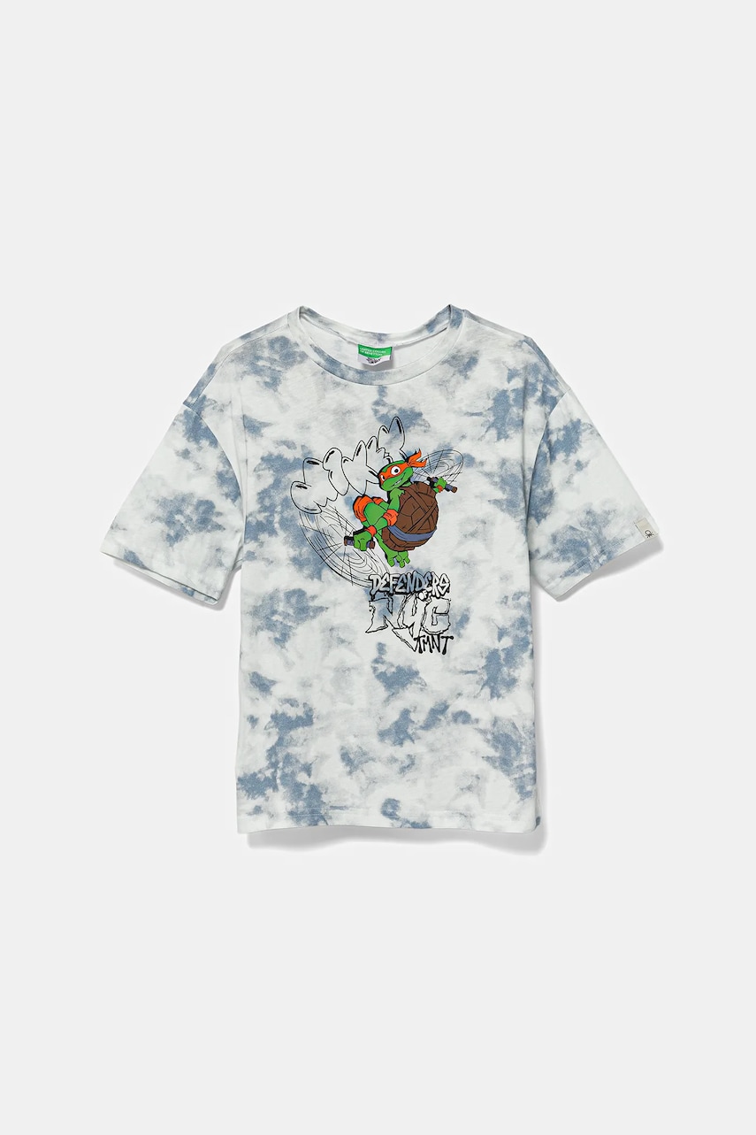 United Colors of Benetton tricou de bumbac pentru copii cu imprimeu, 3ORKC10P3