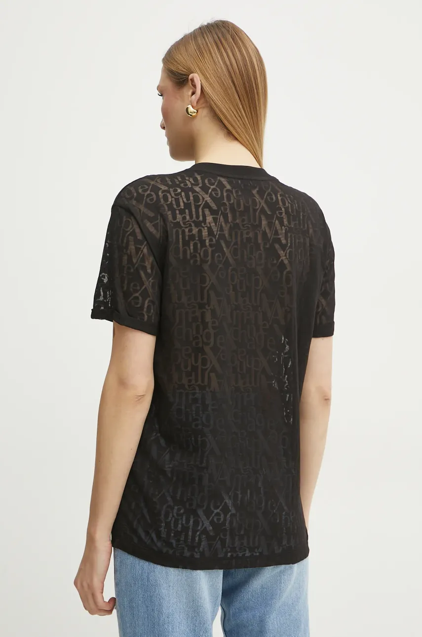 Футболка Armani Exchange женская цвет чёрный XW000103 AF10835 Футболка Armani Exchange женская цвет чёрный XW000103 AF10835