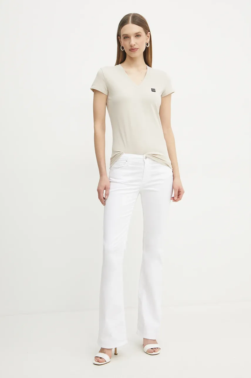 Футболка Armani Exchange женская цвет бежевый XW000105 AF11929 Футболка Armani Exchange женская цвет бежевый XW000105 AF11929