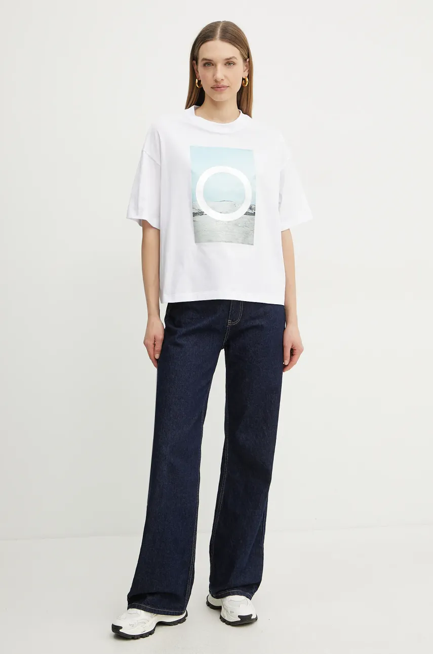 Футболка Armani Exchange женская цвет белый XW000108 AF10359 Футболка Armani Exchange женская цвет белый XW000108 AF10359