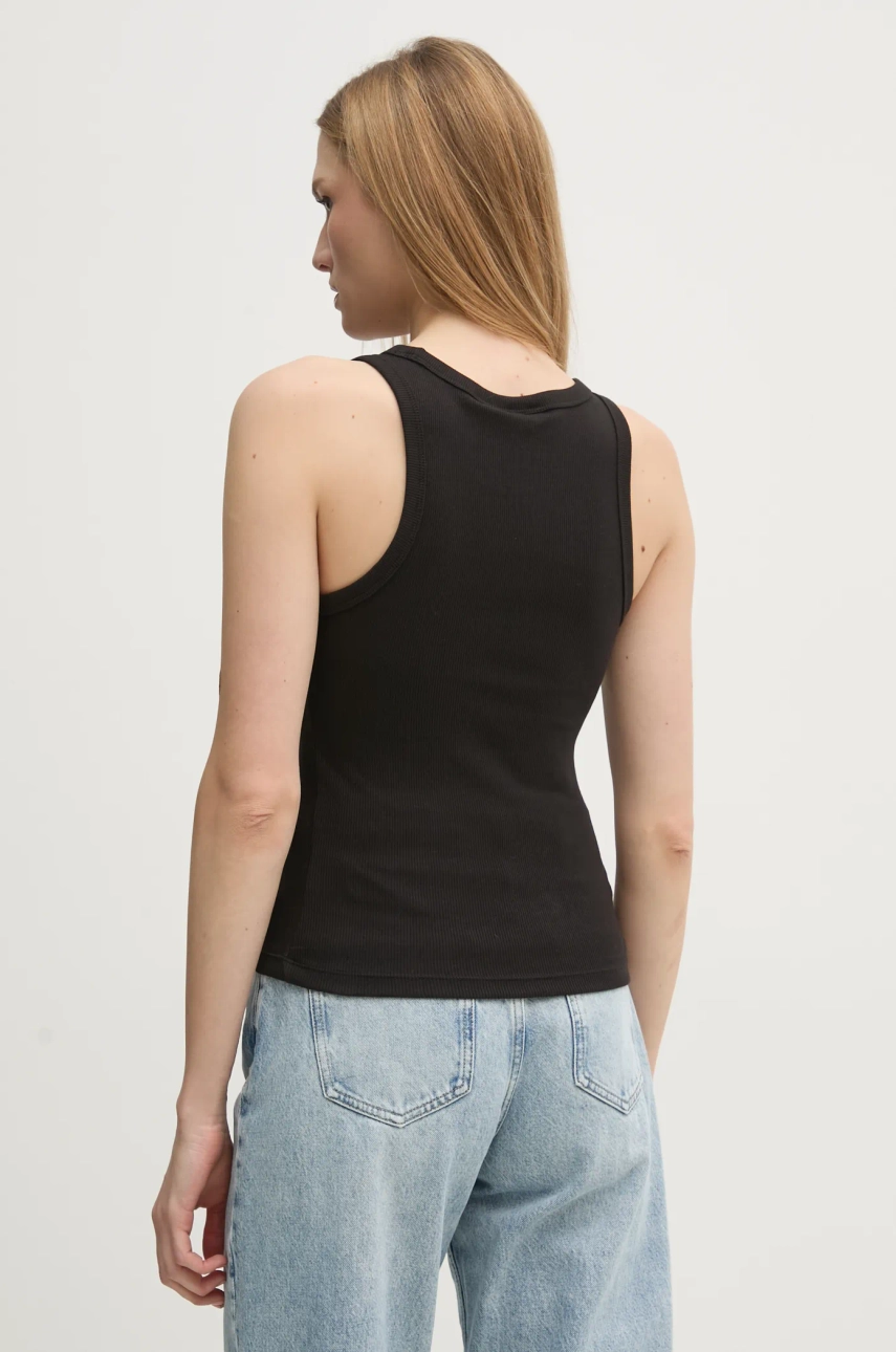 Top Calvin Klein Jeans Za žene, Boja: Crna, J20J224762