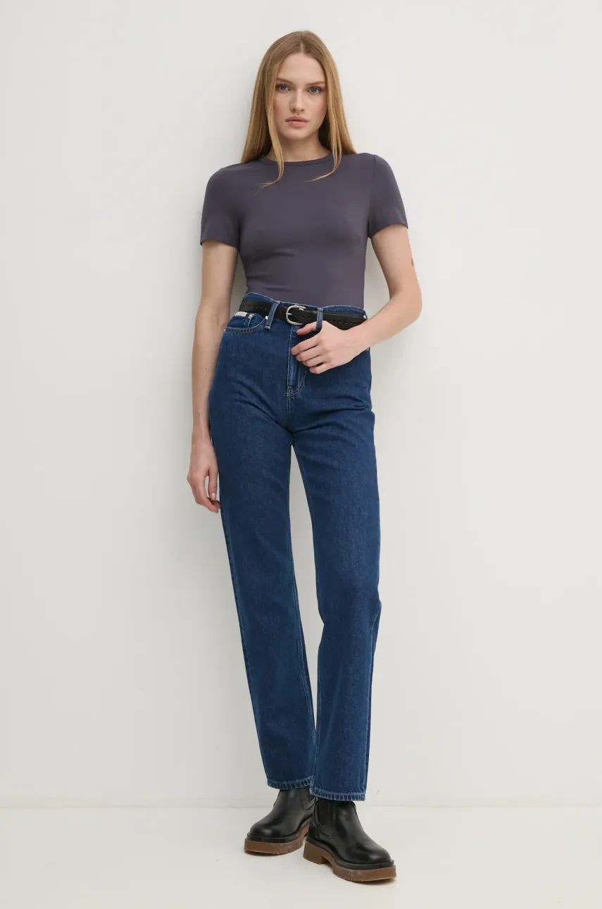 Футболка Calvin Klein Jeans женская цвет серый J20J224769 Футболка Calvin Klein Jeans женская цвет серый J20J224769