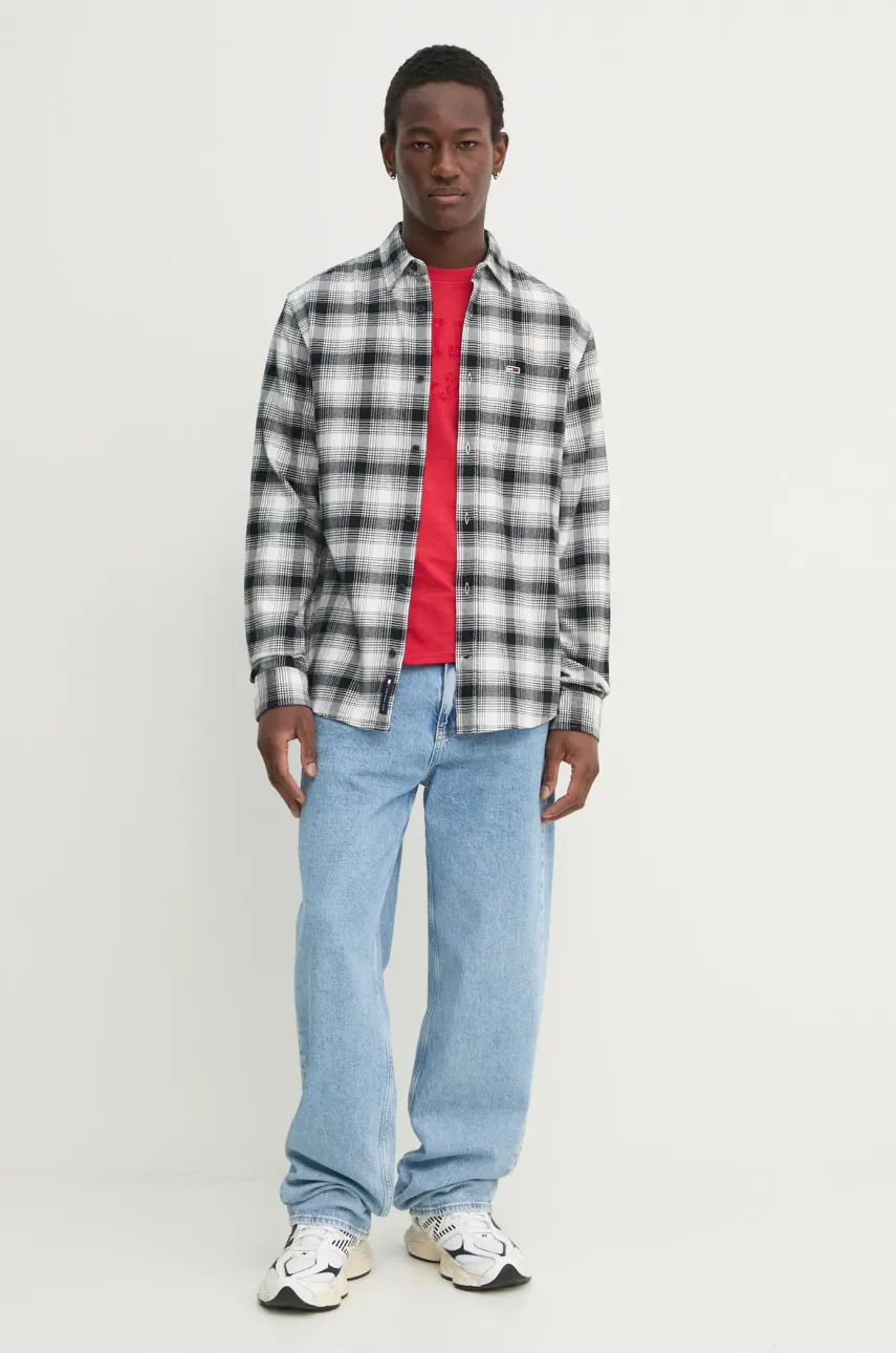 Футболка Tommy Jeans женская цвет красный DW0DW19444 Футболка Tommy Jeans женская цвет красный DW0DW19444