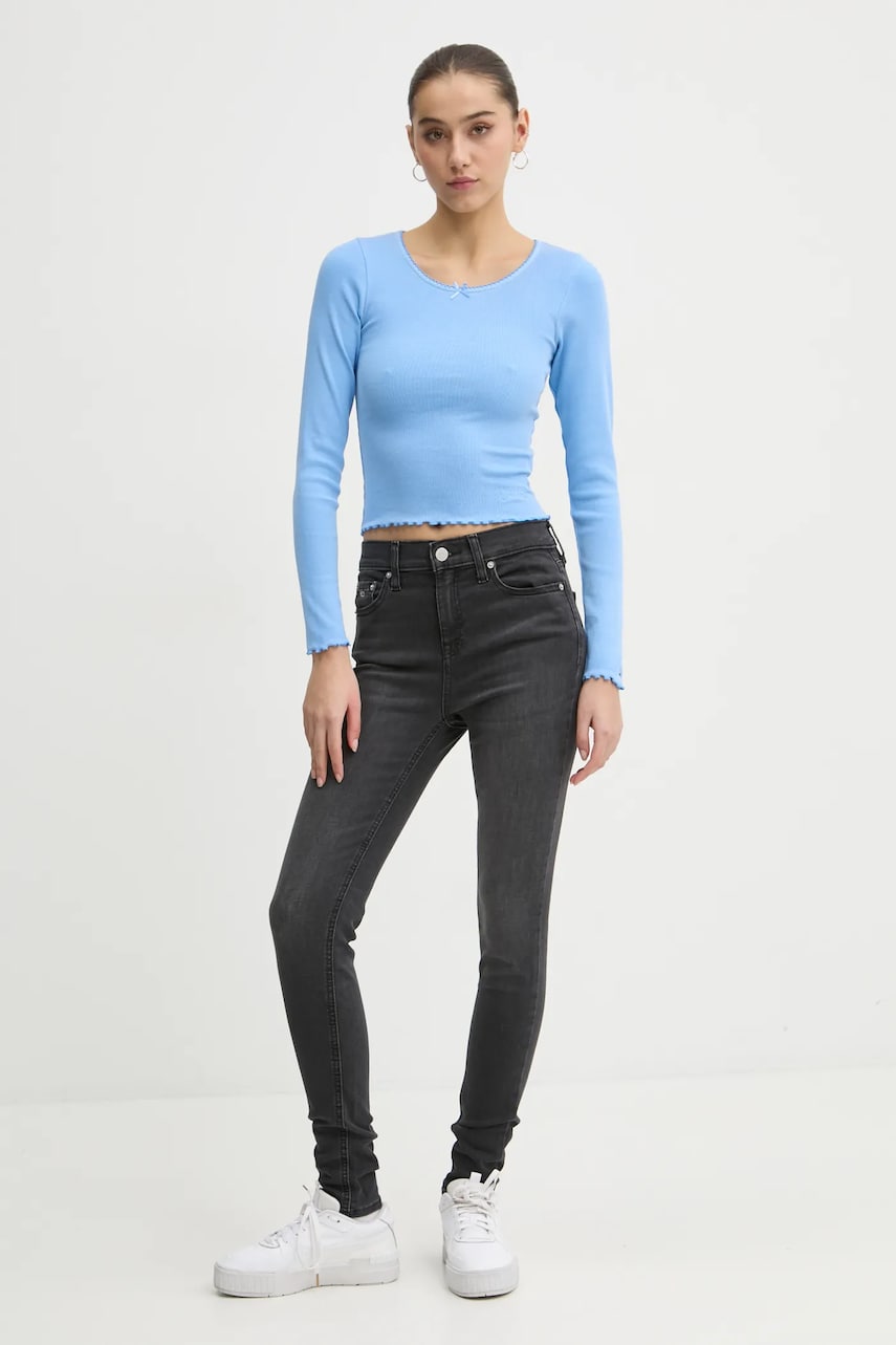 Лонгслив Tommy Jeans женский DW0DW20277 Лонгслив Tommy Jeans женский DW0DW20277