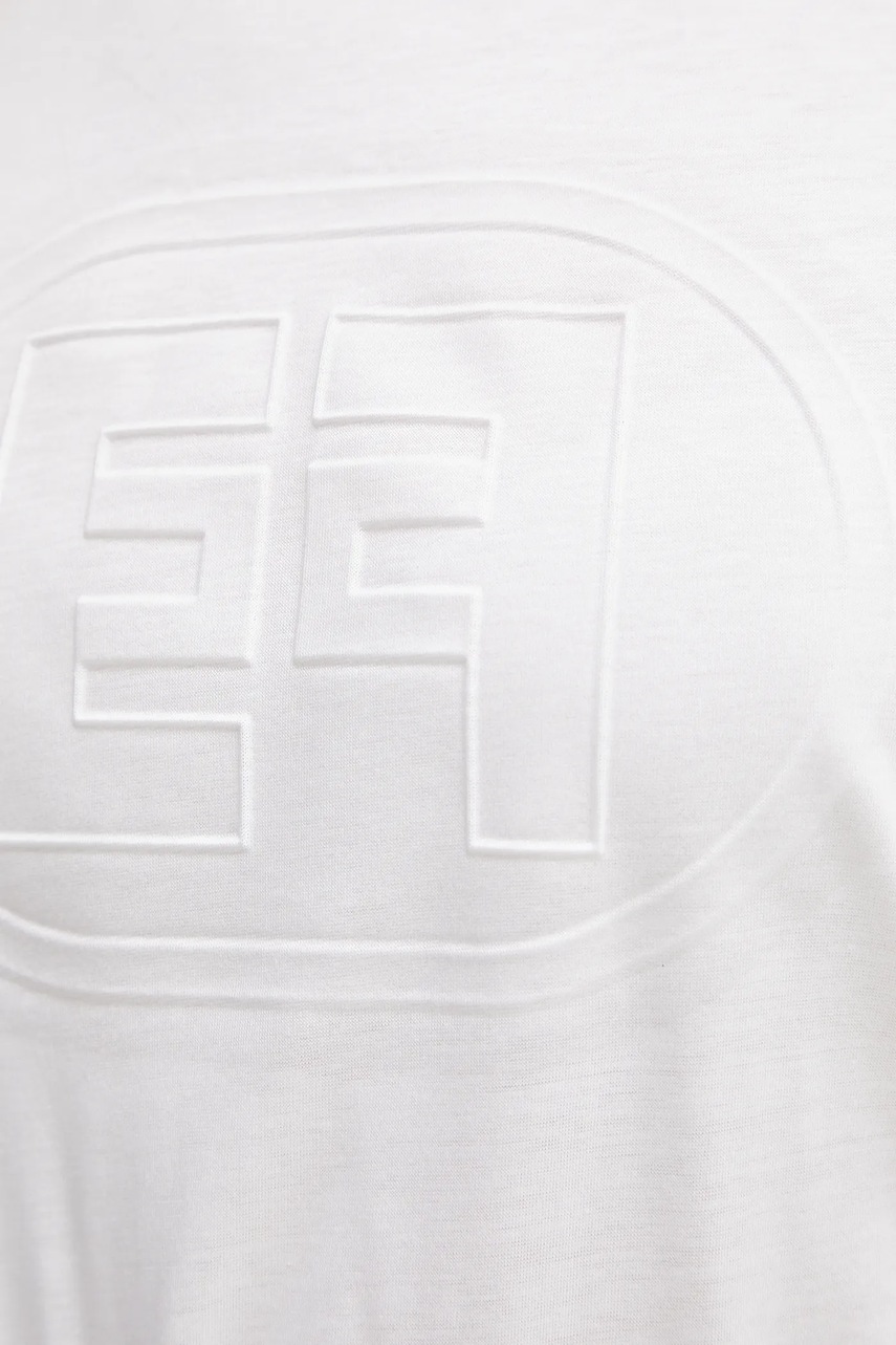 Bavlněné tričko Elisabetta Franchi (obrázek 5)