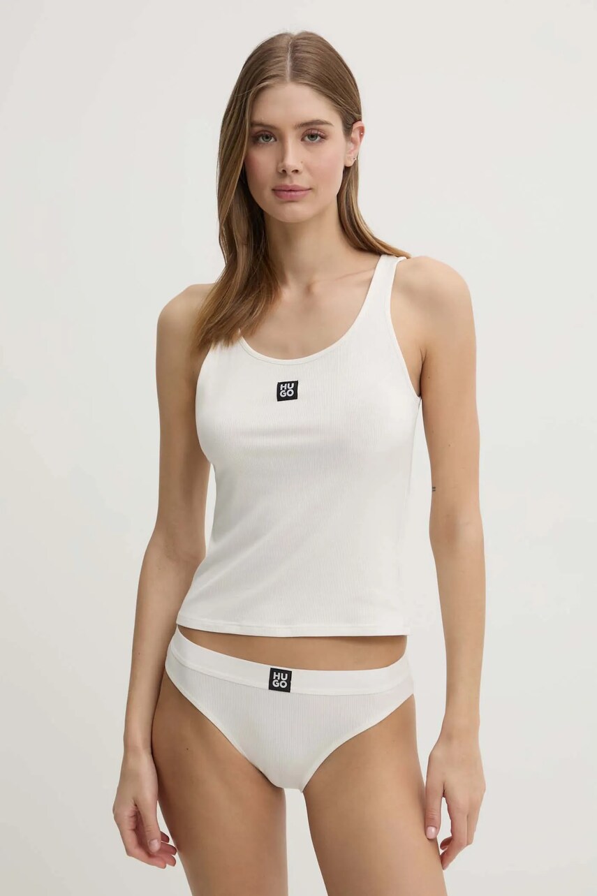 Levně Top HUGO dámský, béžová barva, 50534928