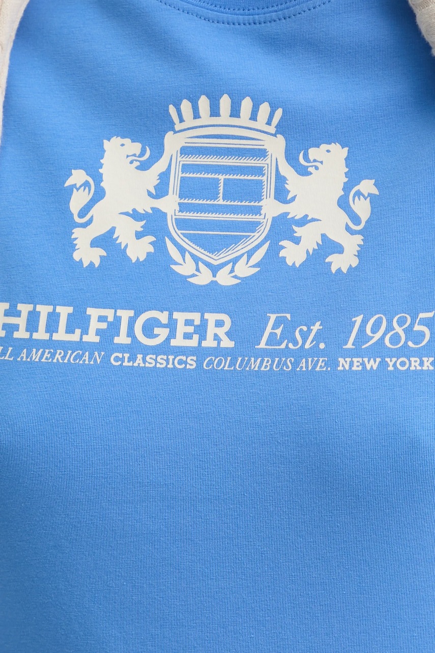 Μπλουζάκι Tommy Hilfiger χρώμα: μπλε, WW0WW43892 φωτογραφία