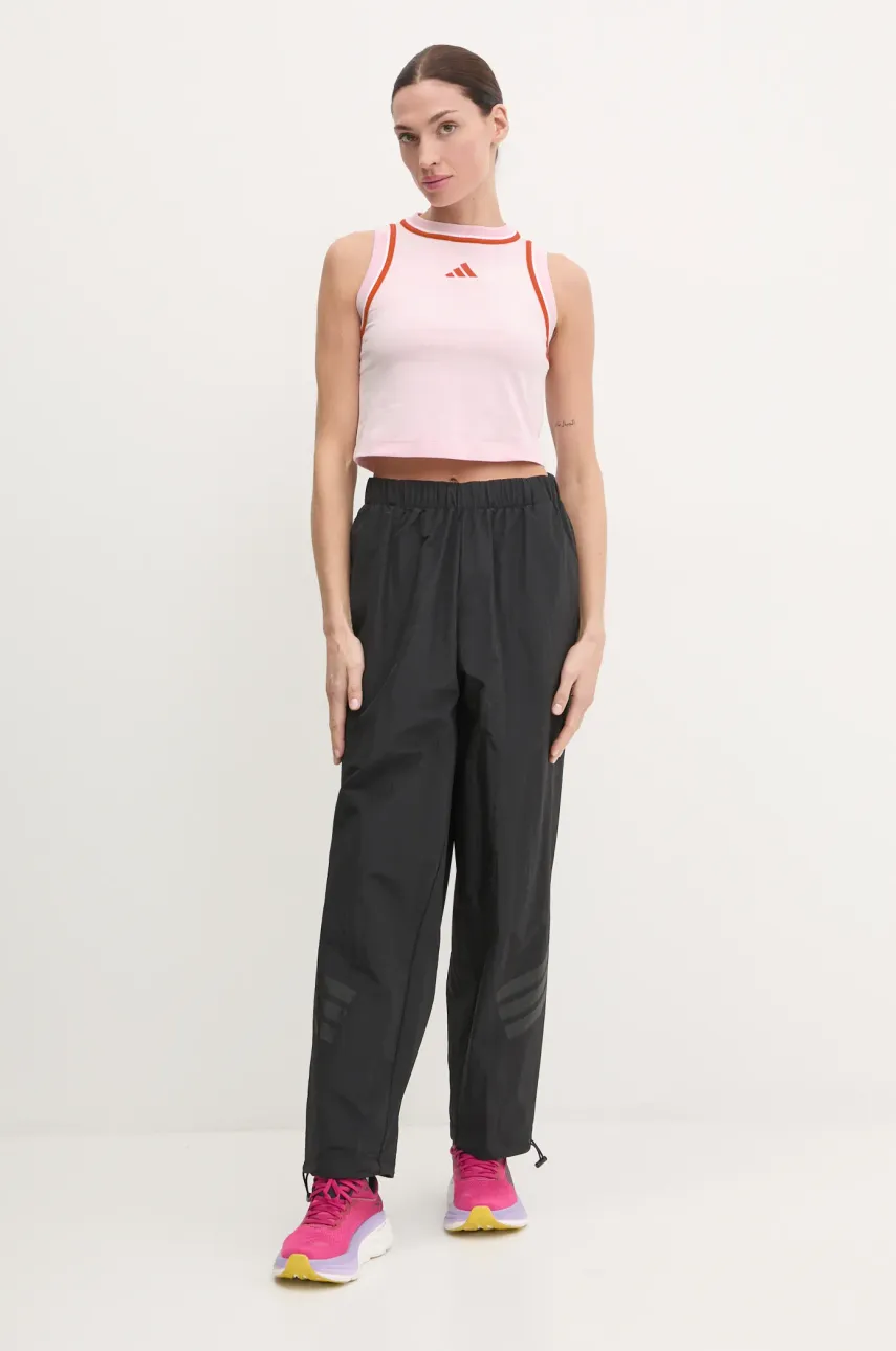 Топ adidas W CB Color Pop женский цвет розовый JD5554 Топ adidas W CB Color Pop женский цвет розовый JD5554
