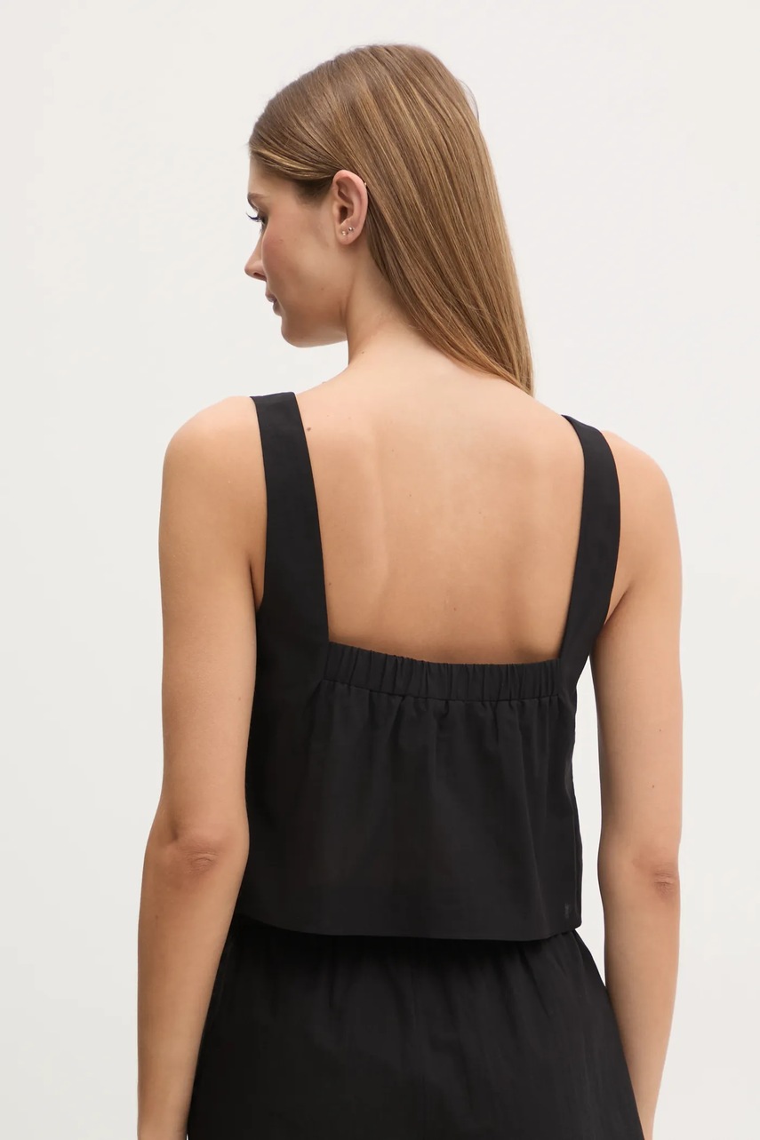 Bavlněný plážový top Karl Lagerfeld (obrázek 3)