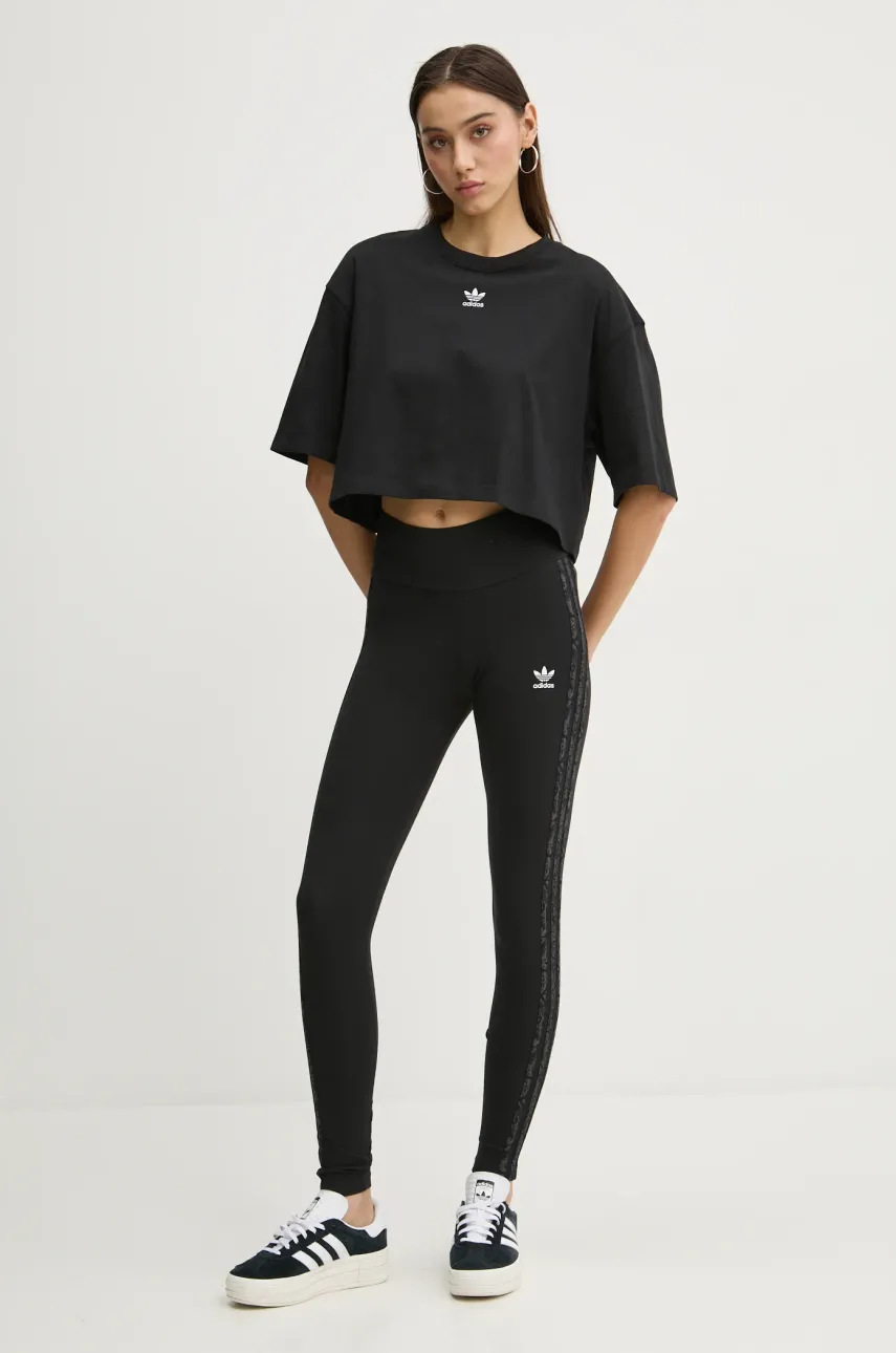 Футболка adidas Originals Essential женская цвет чёрный IW5706 Футболка adidas Originals Essential женская цвет чёрный IW5706