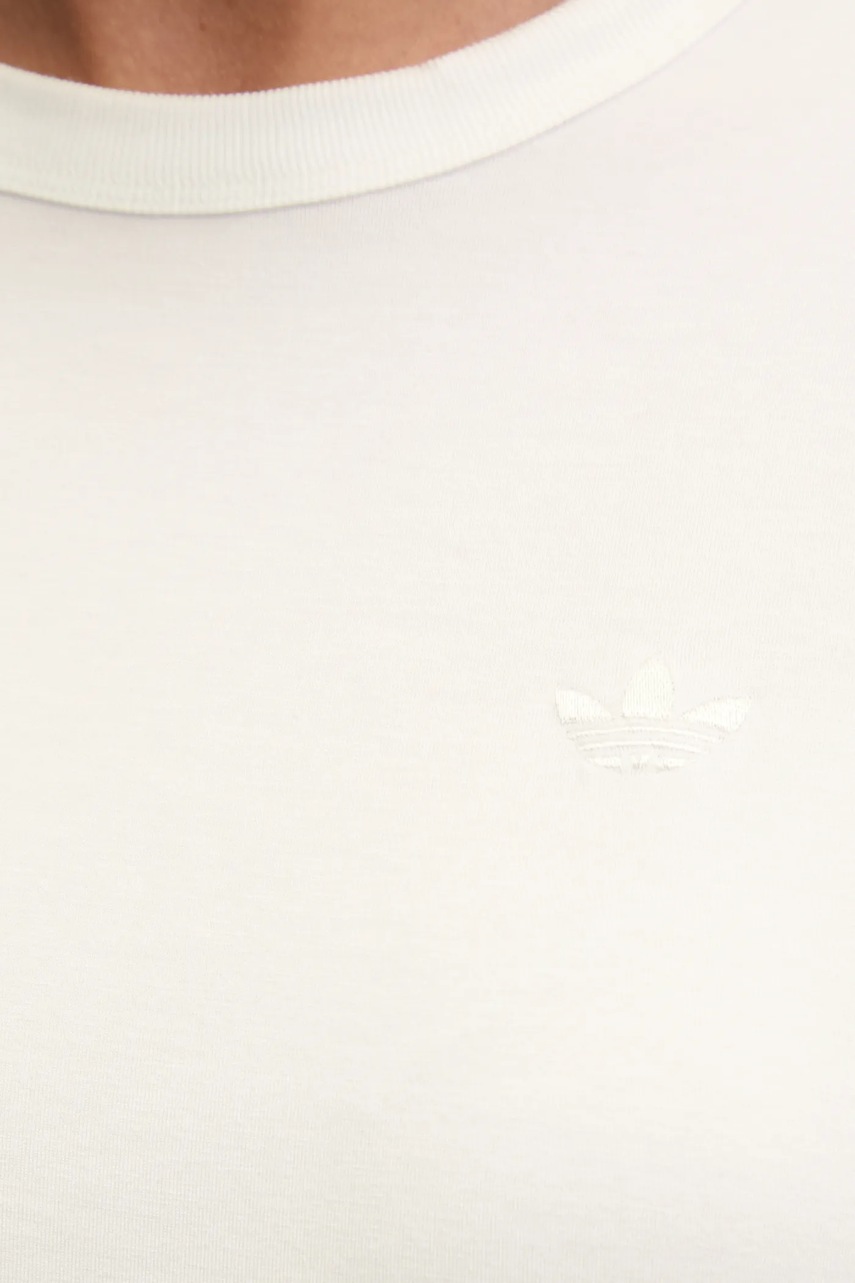 Μπλουζάκι adidas Originals Essential χρώμα: άσπρο, JD4764 φωτογραφία