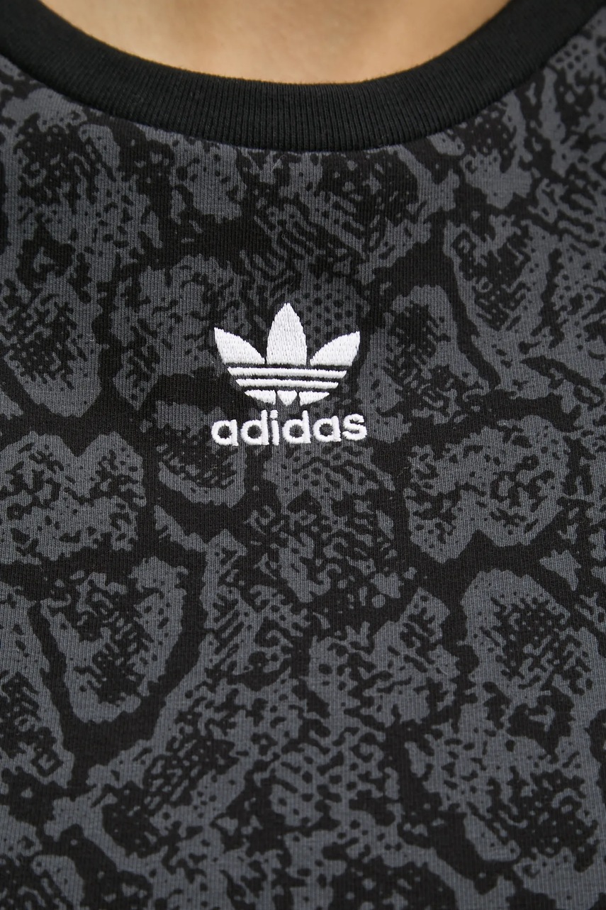 Μπλουζάκι adidas Originals SNAKE BABY TEE χρώμα: γκρι, JI8408 φωτογραφία