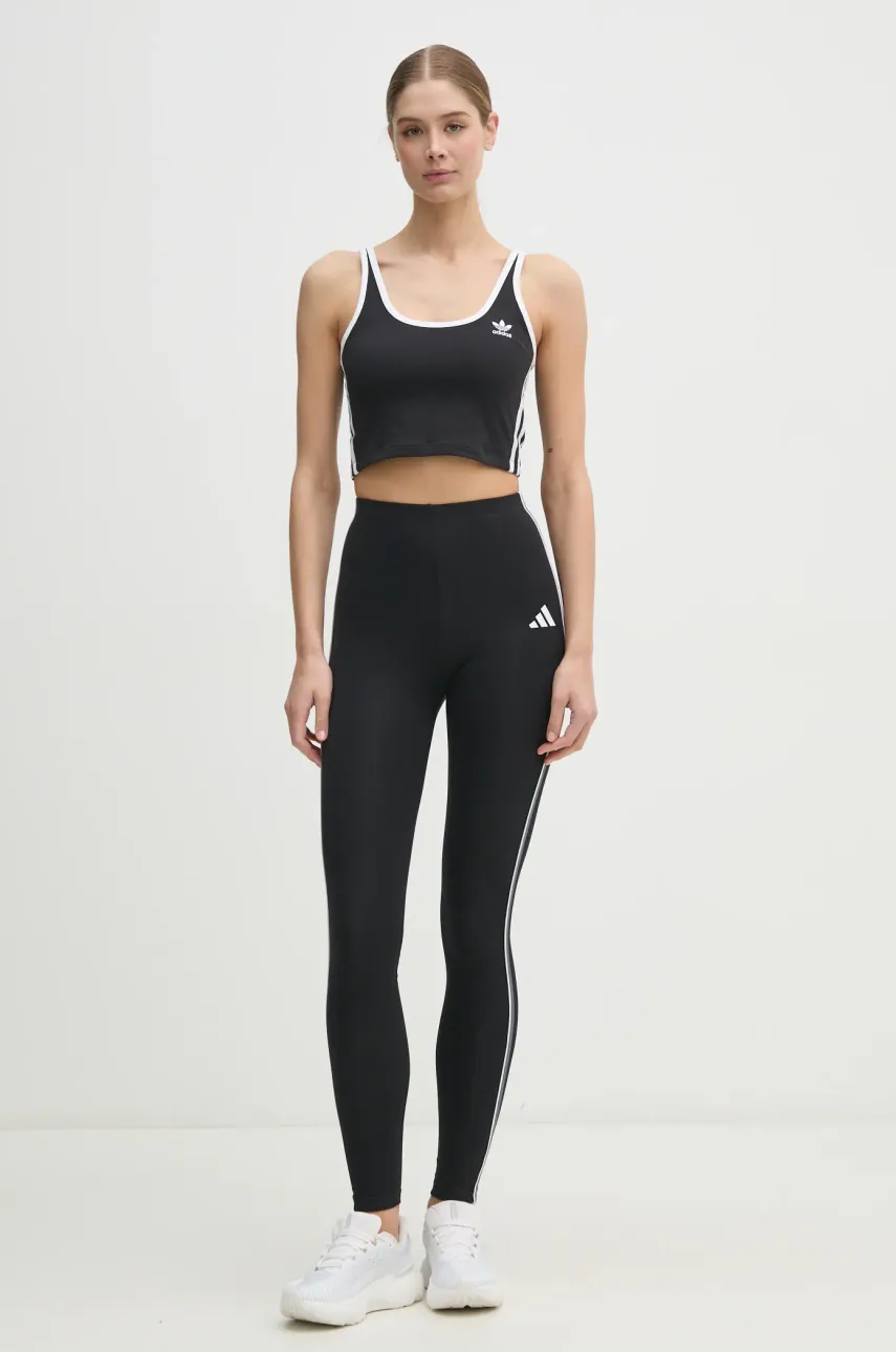 Топ adidas Originals 3S BRA TOP женский цвет чёрный JD4612 Топ adidas Originals 3S BRA TOP женский цвет чёрный JD4612