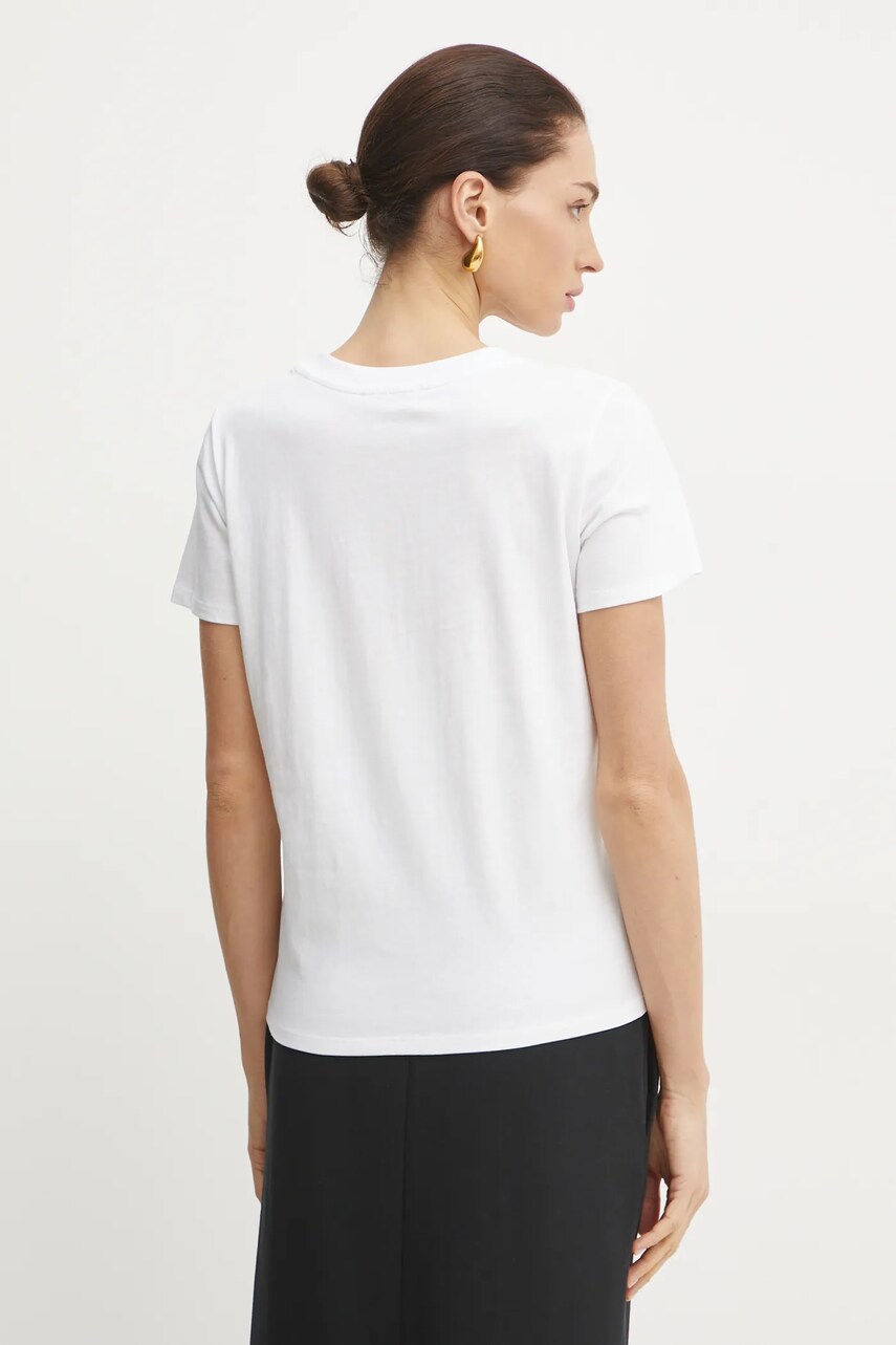 Twinset pamut póló női, fehér, 251TP2070 termék 2. képe