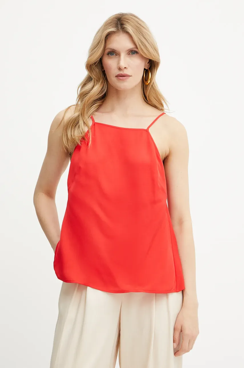 Levně Top Twinset dámský, červená barva, 251TT2192