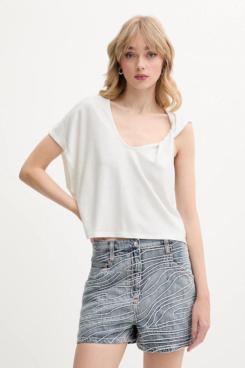 IRO top culoarea gri, WM16MARRY