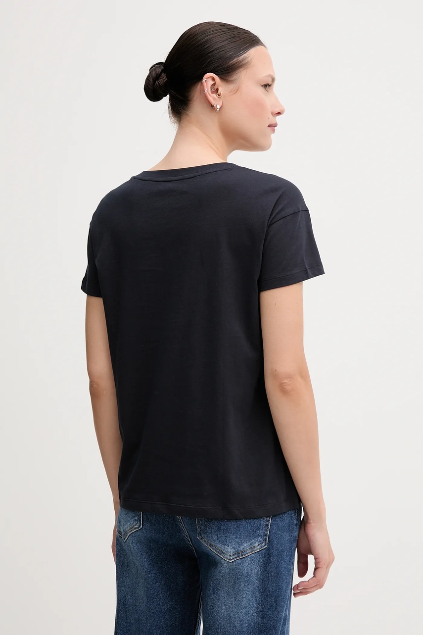 Хлопковая футболка цвет синий XW000531 AF10359