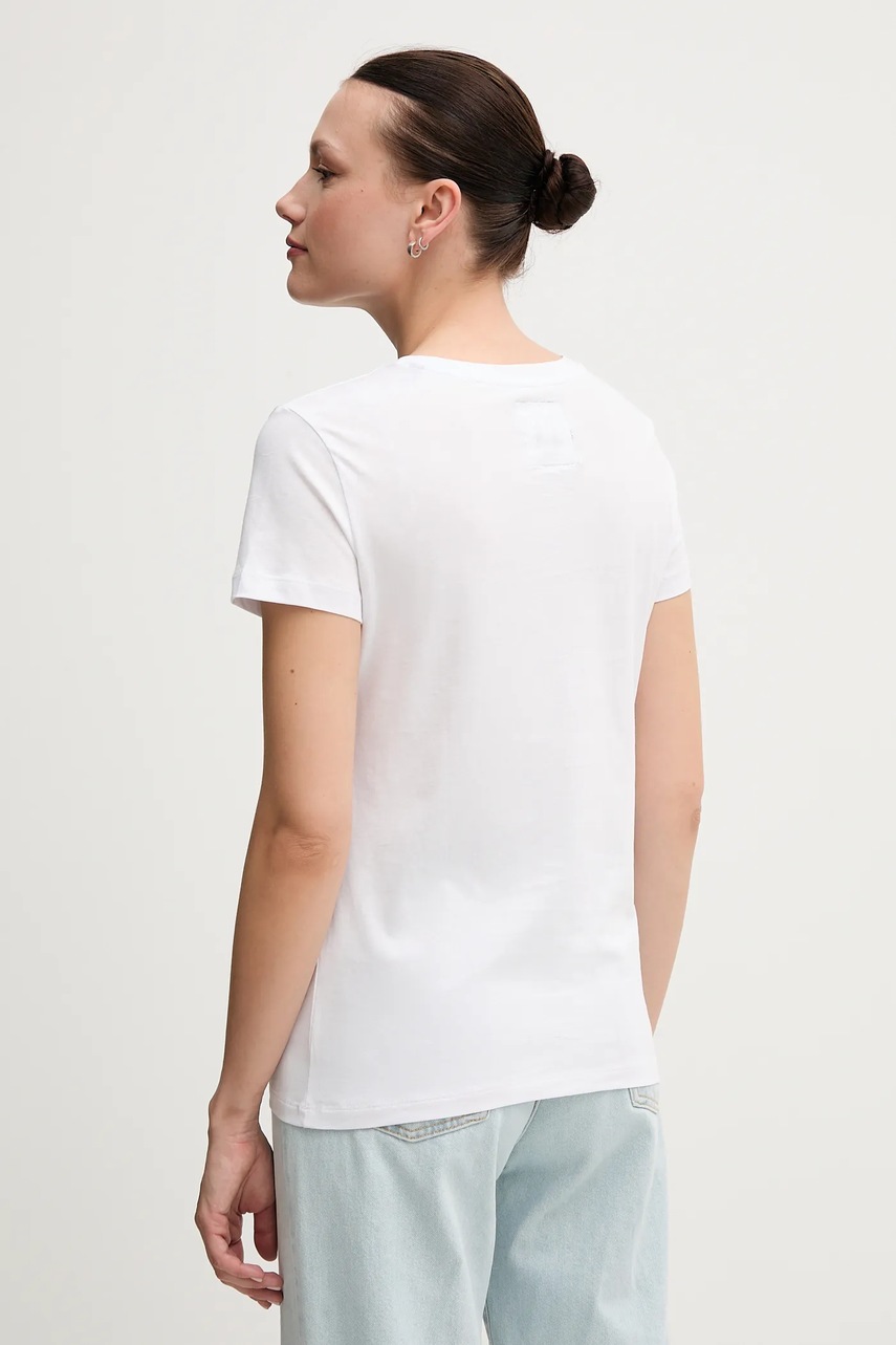 Хлопковая футболка цвет белый XW000831 AF10356