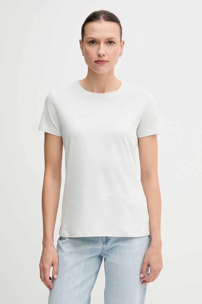 Armani Exchange tricou din bumbac femei, XW000839 AF10356