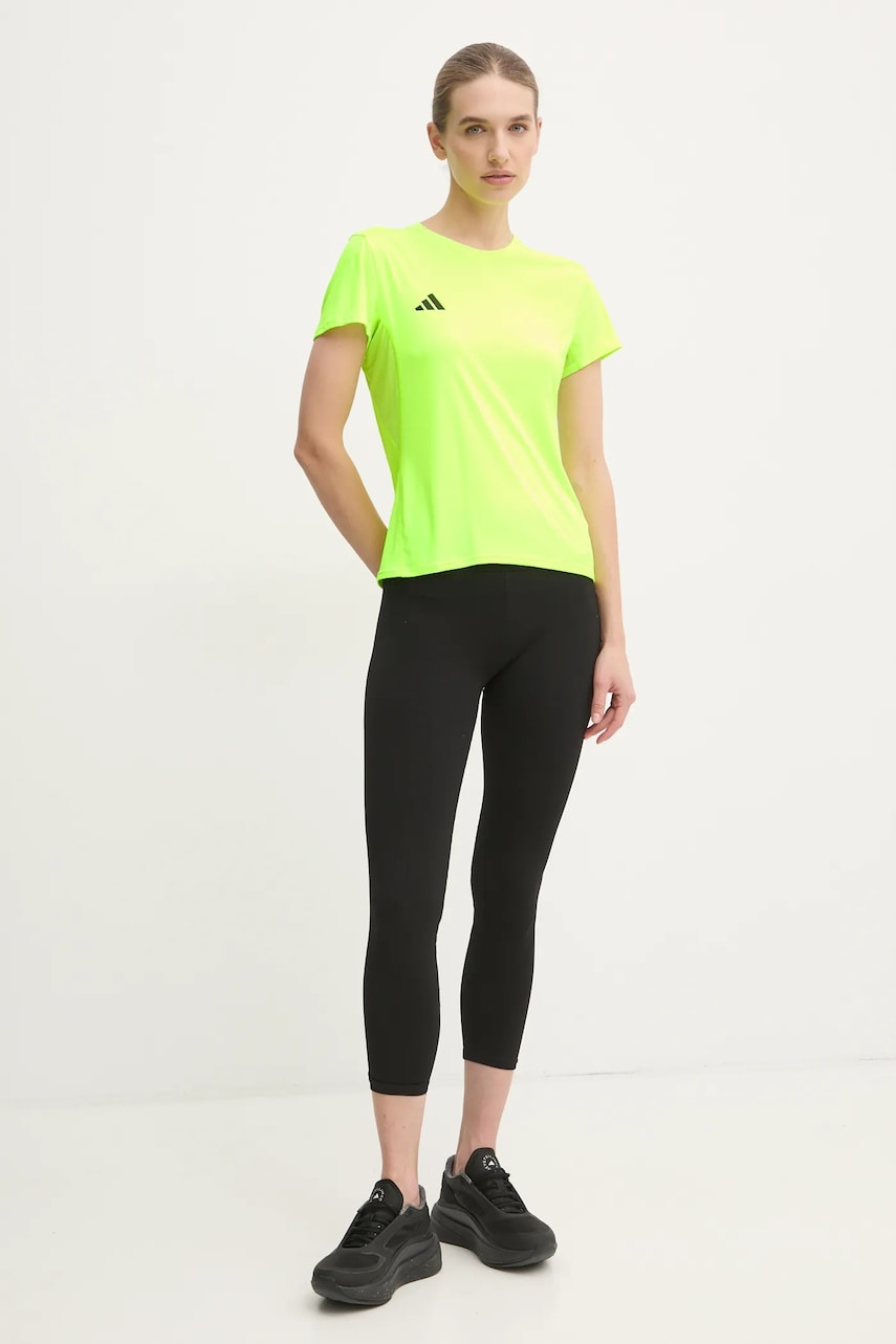 Футболка для бега adidas Performance Adizero цвет зелёный IX2837 Футболка для бега adidas Performance Adizero цвет зелёный IX2837
