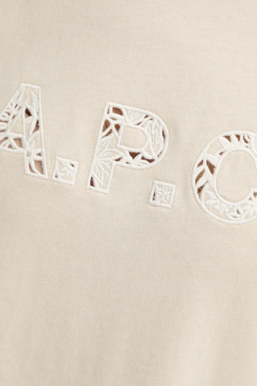 Bavlněné tričko A.P.C. annie - GOTS (obrázek 5)