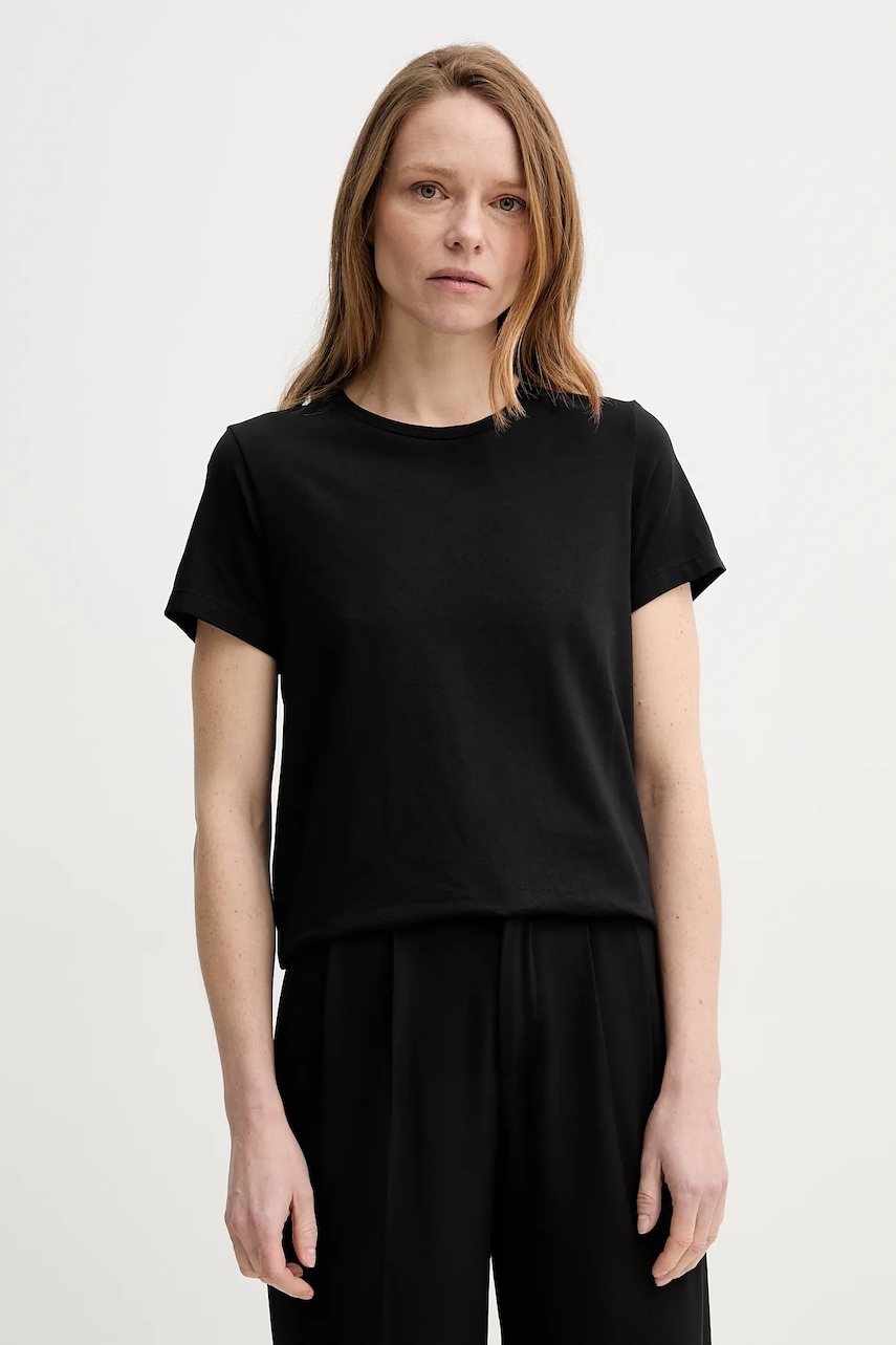 Marc O'Polo tricou culoarea negru, 503200151095