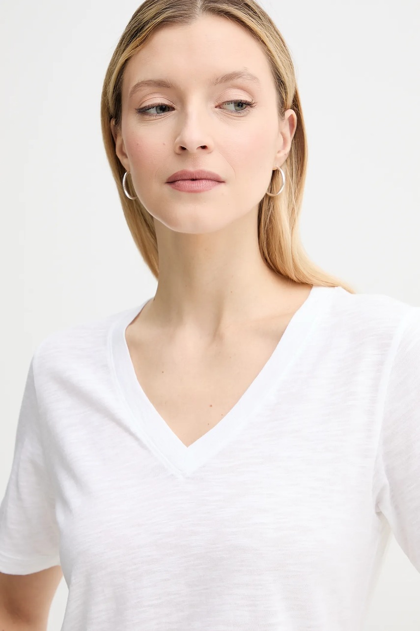 Μπλουζάκι Marc O'Polo χρώμα: άσπρο, 503212151381 φωτογραφία