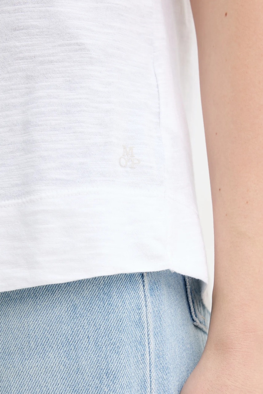 Μπλουζάκι Marc O'Polo χρώμα: άσπρο, 503212151381 φωτογραφία