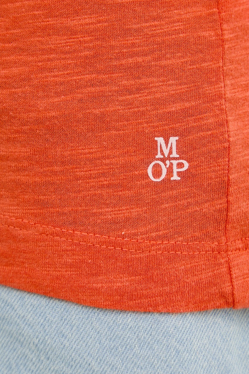 Μπλουζάκι Marc O'Polo χρώμα: πορτοκαλί, 503212151387 φωτογραφία