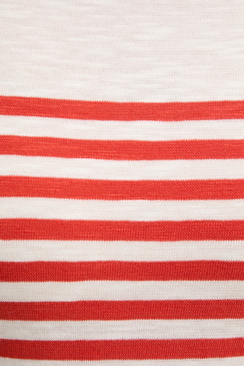 Βαμβακερό μπλουζάκι Marc O'Polo γυναικείο, χρώμα: κόκκινο, 503219651333 φωτογραφία