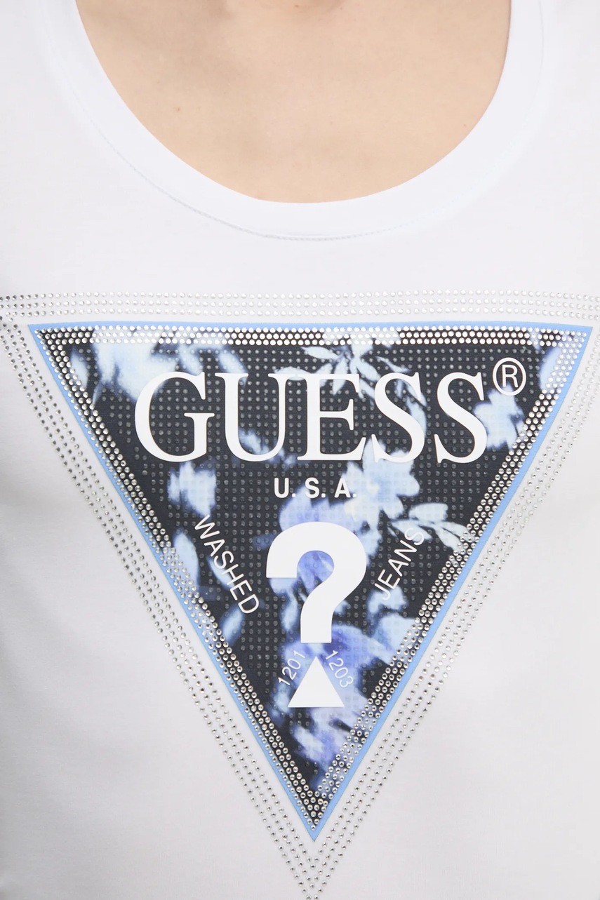 Футболка Guess жіноча колір білий W5RI00 J1314 