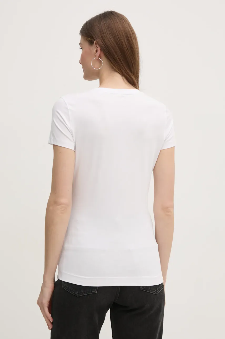 Футболка Guess женская цвет белый W5RI03 J1314 Футболка Guess женская цвет белый W5RI03 J1314