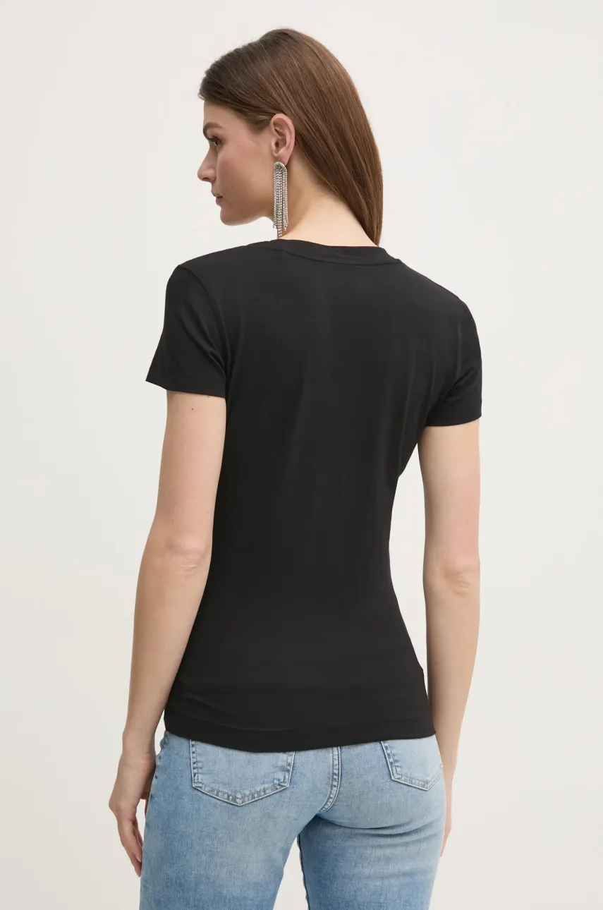Футболка Guess женская цвет чёрный W5RI11 J1314 Футболка Guess женская цвет чёрный W5RI11 J1314