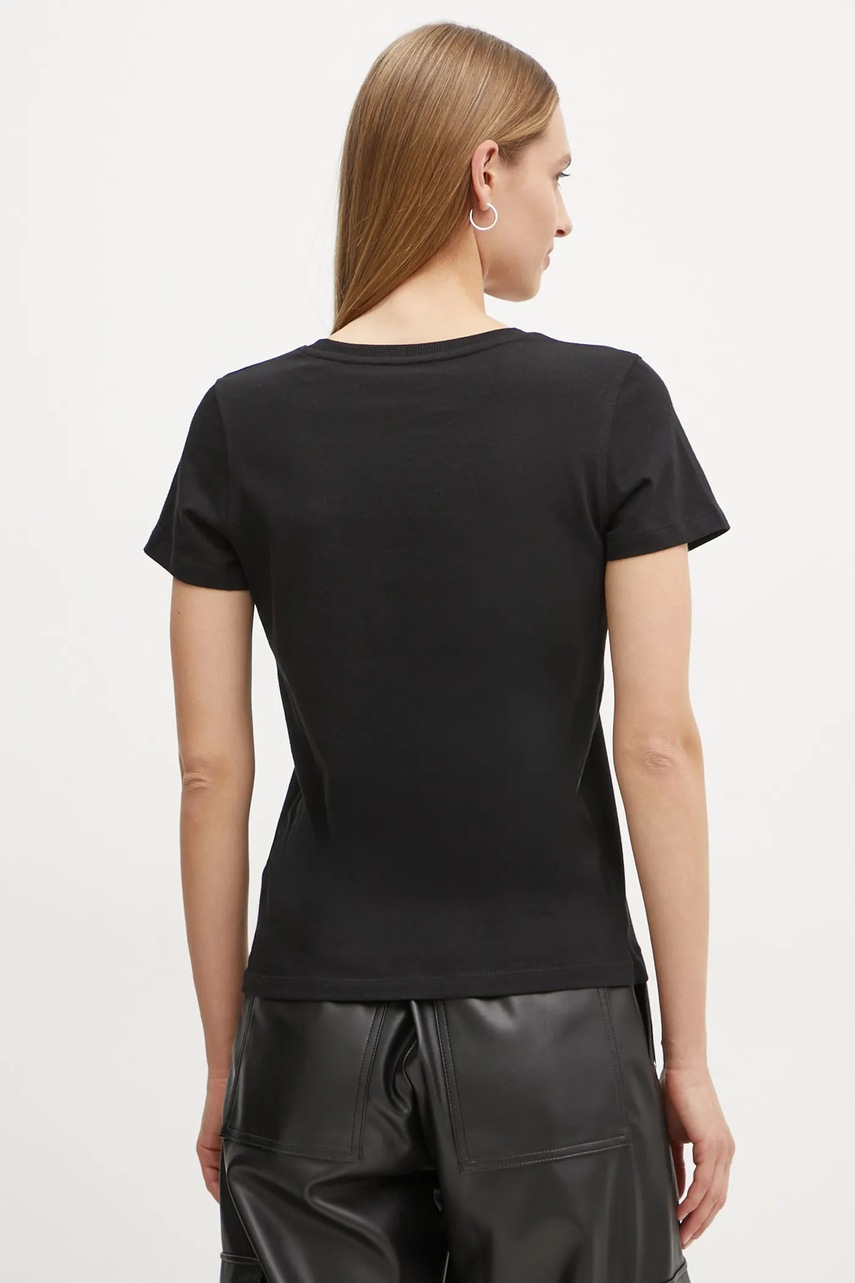 Guess t-shirt női, fekete, W5RI19 I3Z14 termék 2. képe