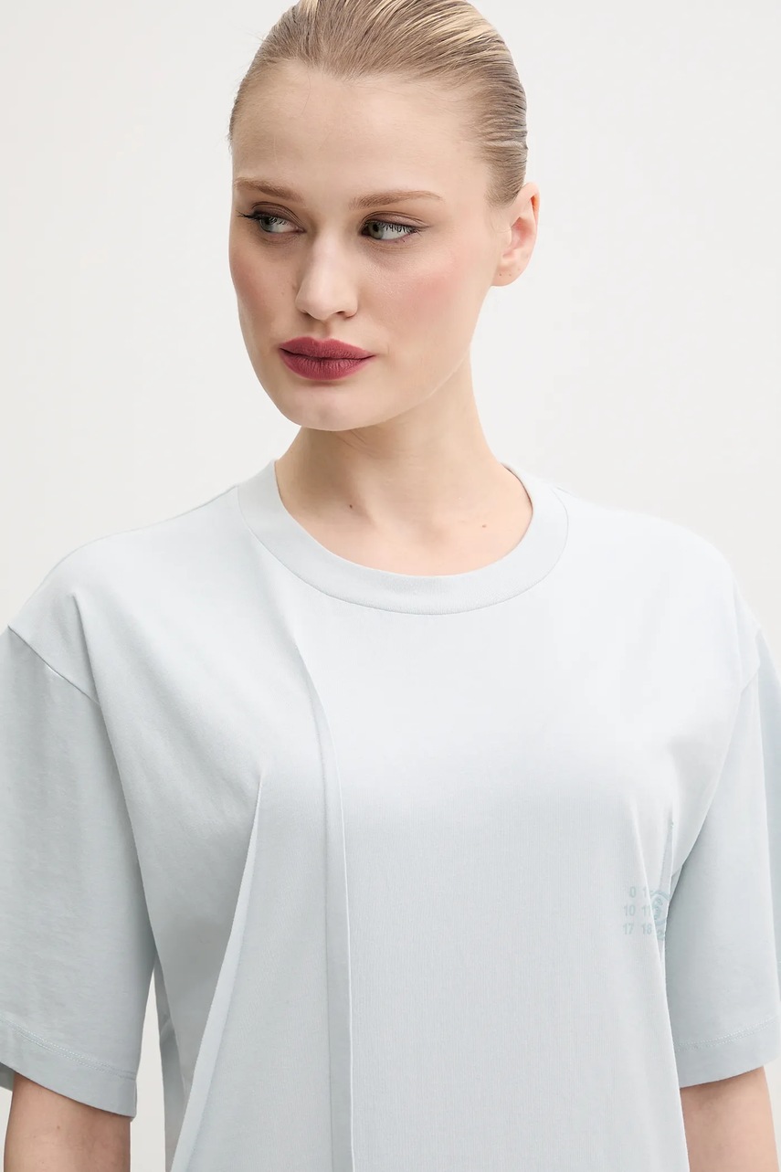 Βαμβακερό μπλουζάκι MM6 Maison Margiela φωτογραφία